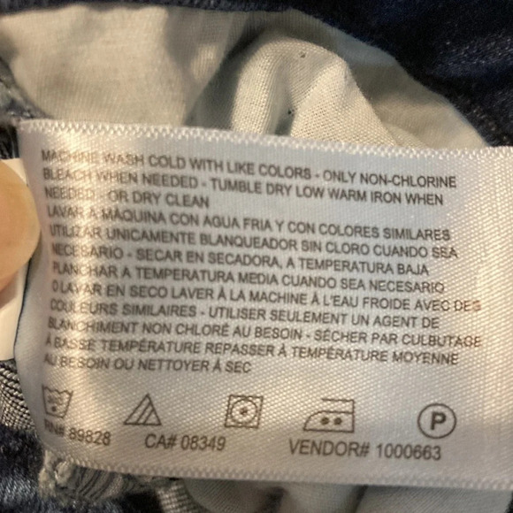 NWOT William Rast Raw Hem Ankle Skinny Jeans 25 - Picture 13 of 16